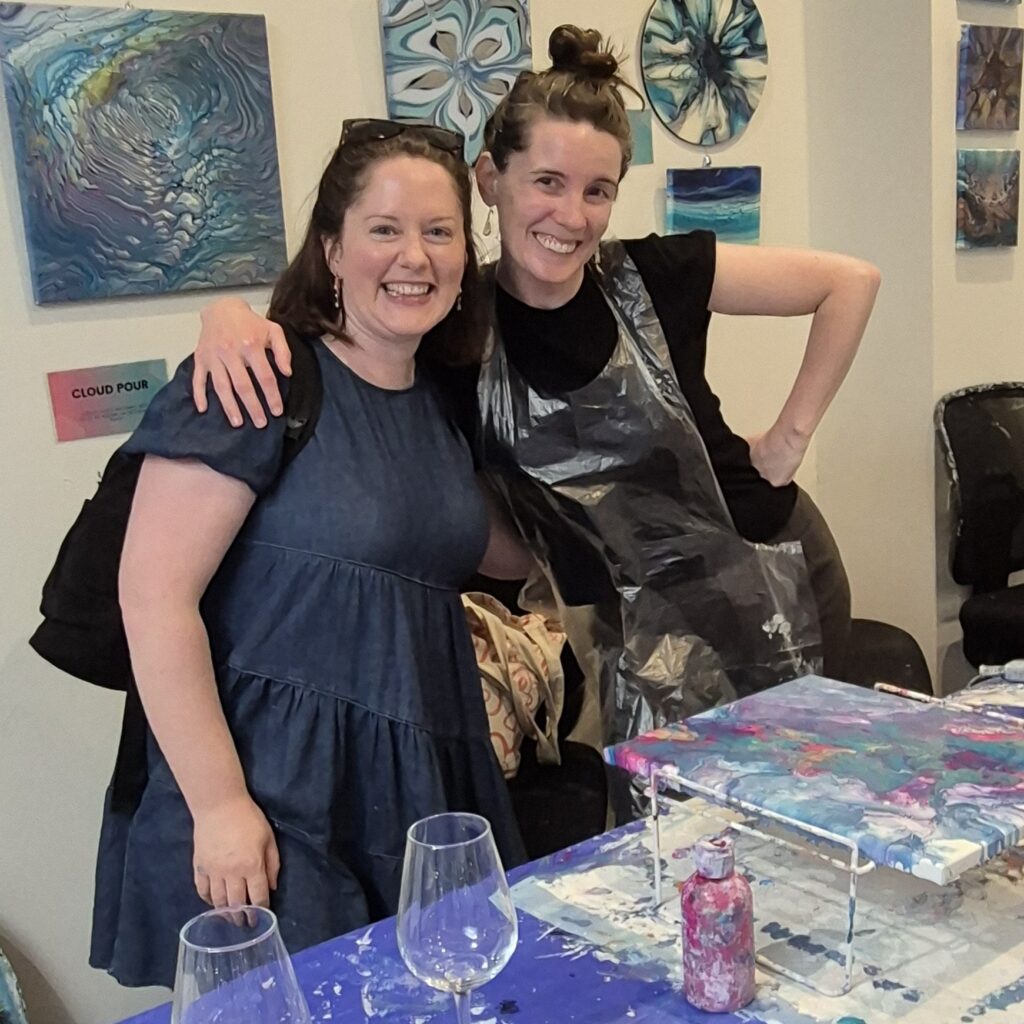 Gelli print and mixed technique class